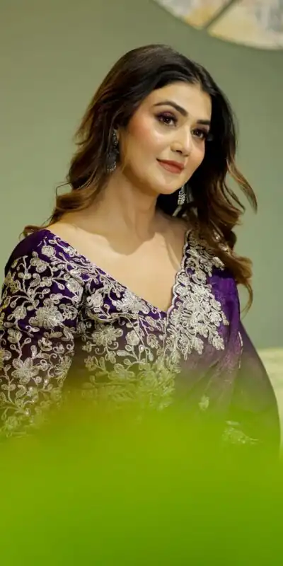 Purple Rangoli Silk Embroidery Cut Work Saree | Sarees, Bollywood Sarees, Creative Sarees, Designer Sarees, Embroidered Sarees, Ethnic Saree, Modern Digital sarees, Party Wear Sarees