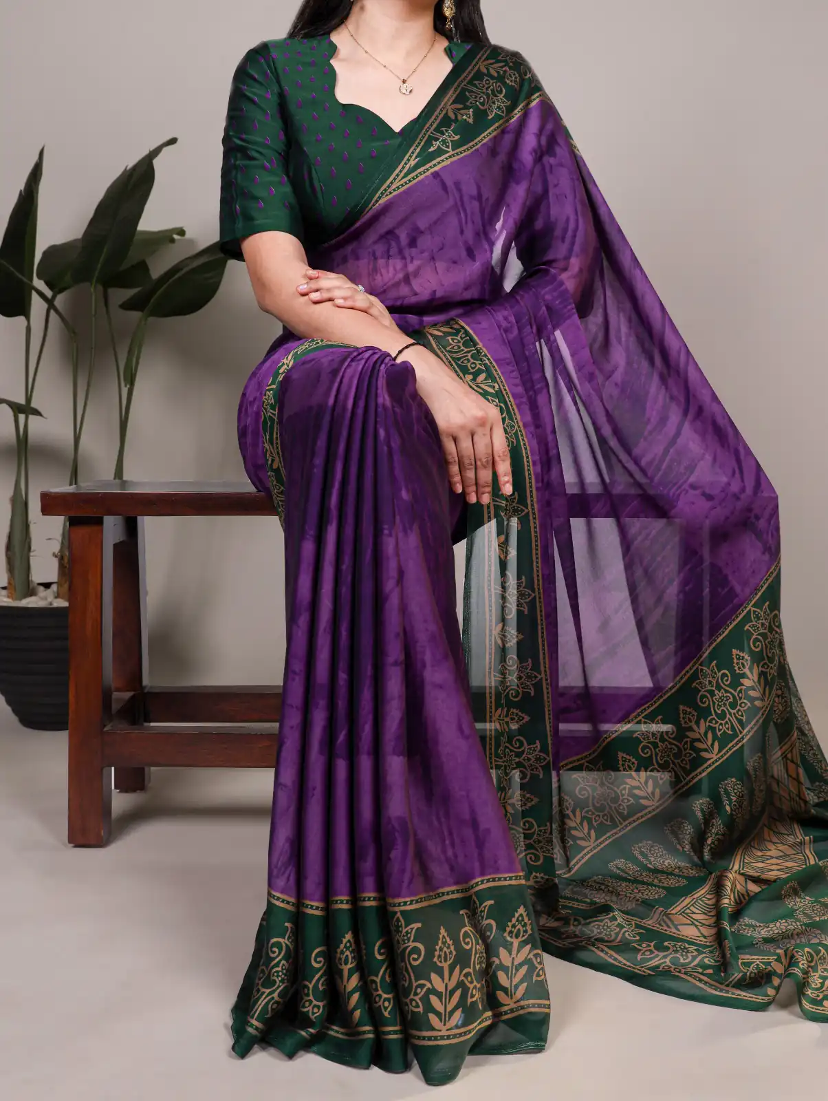 Purple Rangoli Silk Printed Saree | Sarees, Bollywood Sarees, Creative Sarees, Designer Sarees, Embroidered Sarees, Ethnic Saree, Modern Digital sarees, Party Wear Sarees