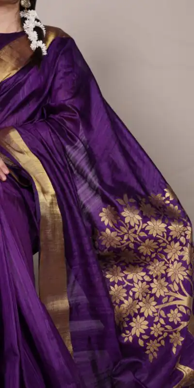 Purple Raw Silk Zari Weaving Saree | Sarees, Bollywood Sarees, Creative Sarees, Designer Sarees, Embroidered Sarees, Ethnic Saree, Modern Digital sarees, Party Wear Sarees