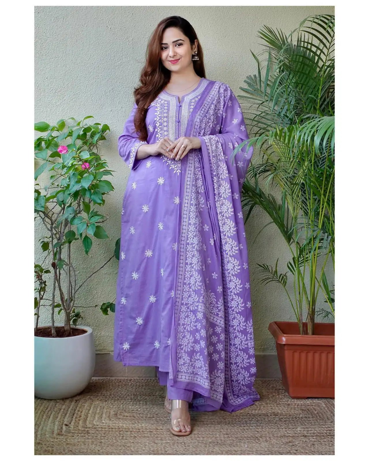 Purple Rayon Cotton Embroidery Work Salwar Suit | Jump Suits, Salwar suit, Casual Suits, Creative suits, Designer Suits, Palazzo Suits, Party Wear Suits, Patiala Suits, Straight Suits