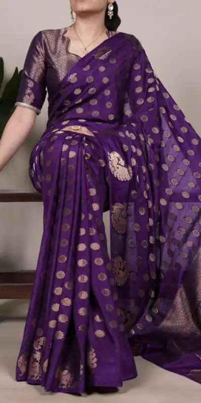 Purple Roop Weaving Saree | Sarees, Bollywood Sarees, Creative Sarees, Designer Sarees, Embroidered Sarees, Ethnic Saree, Modern Digital sarees, Party Wear Sarees