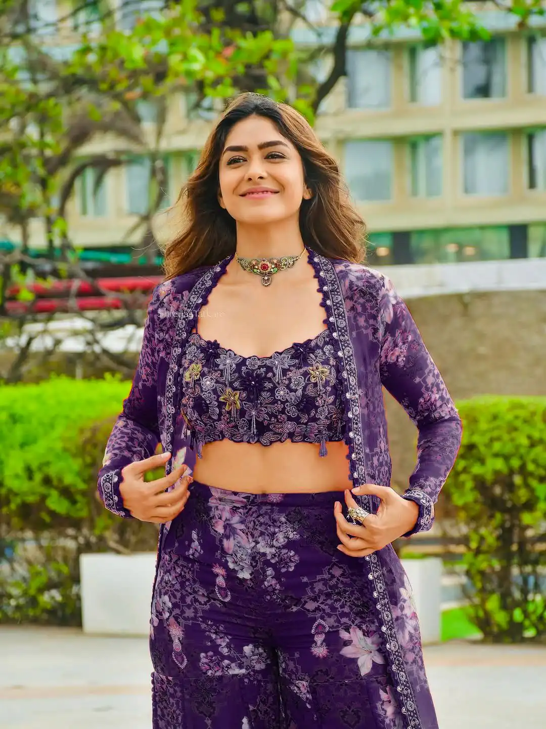 Purple Tubby Silk Digital Print Embroidery Salwar Suit | Jump Suits, Salwar suit, Casual Suits, Creative suits, Designer Suits, Palazzo Suits, Party Wear Suits, Patiala Suits, Straight Suits