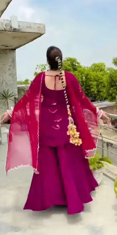 Rani Pink Natural Crep Silk Sequence Lehenga Choli | Jump Suits, Salwar suit, Casual Suits, Creative suits, Designer Suits, Palazzo Suits, Party Wear Suits, Patiala Suits, Straight Suits