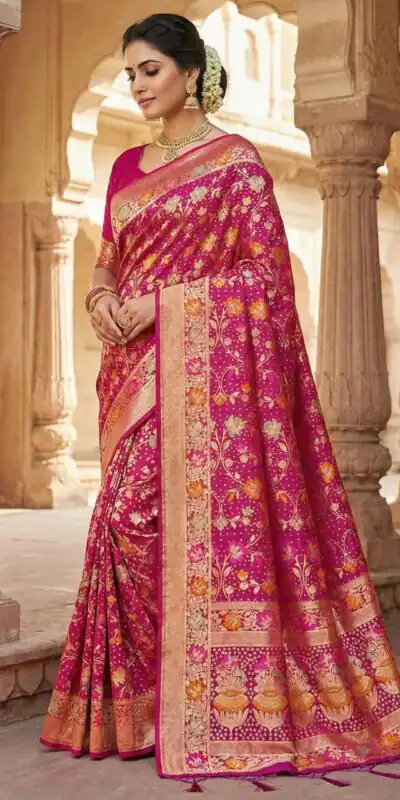 Red Banarasi Silk Zari Work All Over Saree | Sarees, Bollywood Sarees, Creative Sarees, Designer Sarees, Embroidered Sarees, Ethnic Saree, Modern Digital sarees, Party Wear Sarees