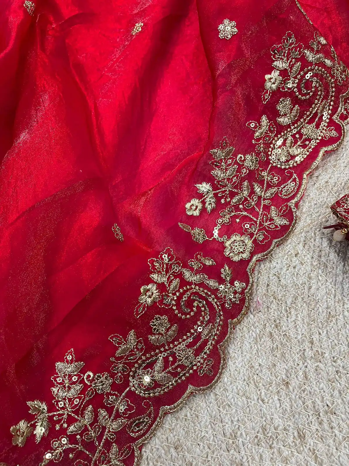 Red Fandy Satin Silk With Sequins Work Saree | Sarees, Bollywood Sarees, Creative Sarees, Designer Sarees, Embroidered Sarees, Ethnic Saree, Modern Digital sarees, Party Wear Sarees