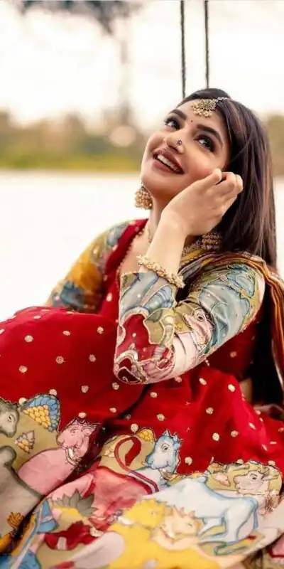 Red Fox Georgette With Embroidery Lehenga Choli | Lehenga, Bollywood Lehenga, Creative Lehenga, Designer Lehenga, Embroidered Lehenga, Party Wear Lehenga