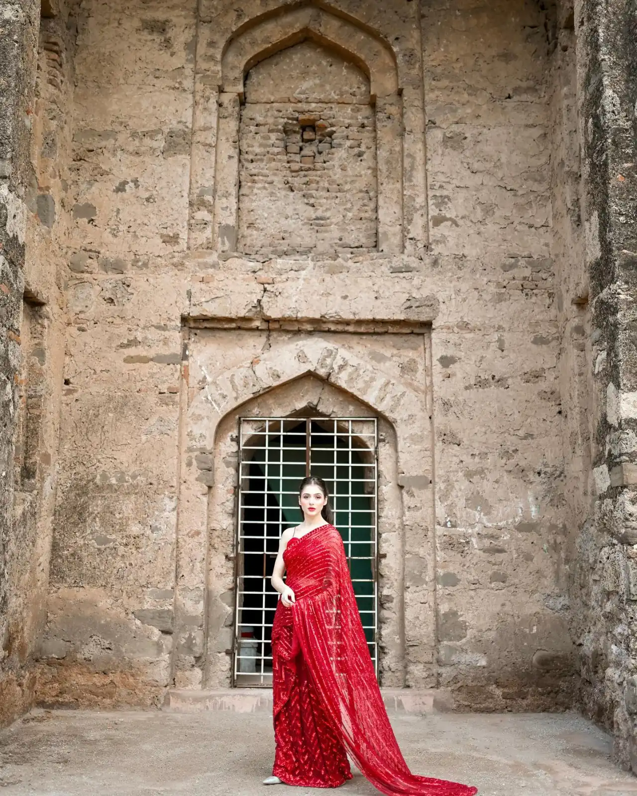 Red Georgette Embroidery Sequence Work Saree | Sarees, Bollywood Sarees, Creative Sarees, Designer Sarees, Embroidered Sarees, Ethnic Saree, Modern Digital sarees, Party Wear Sarees