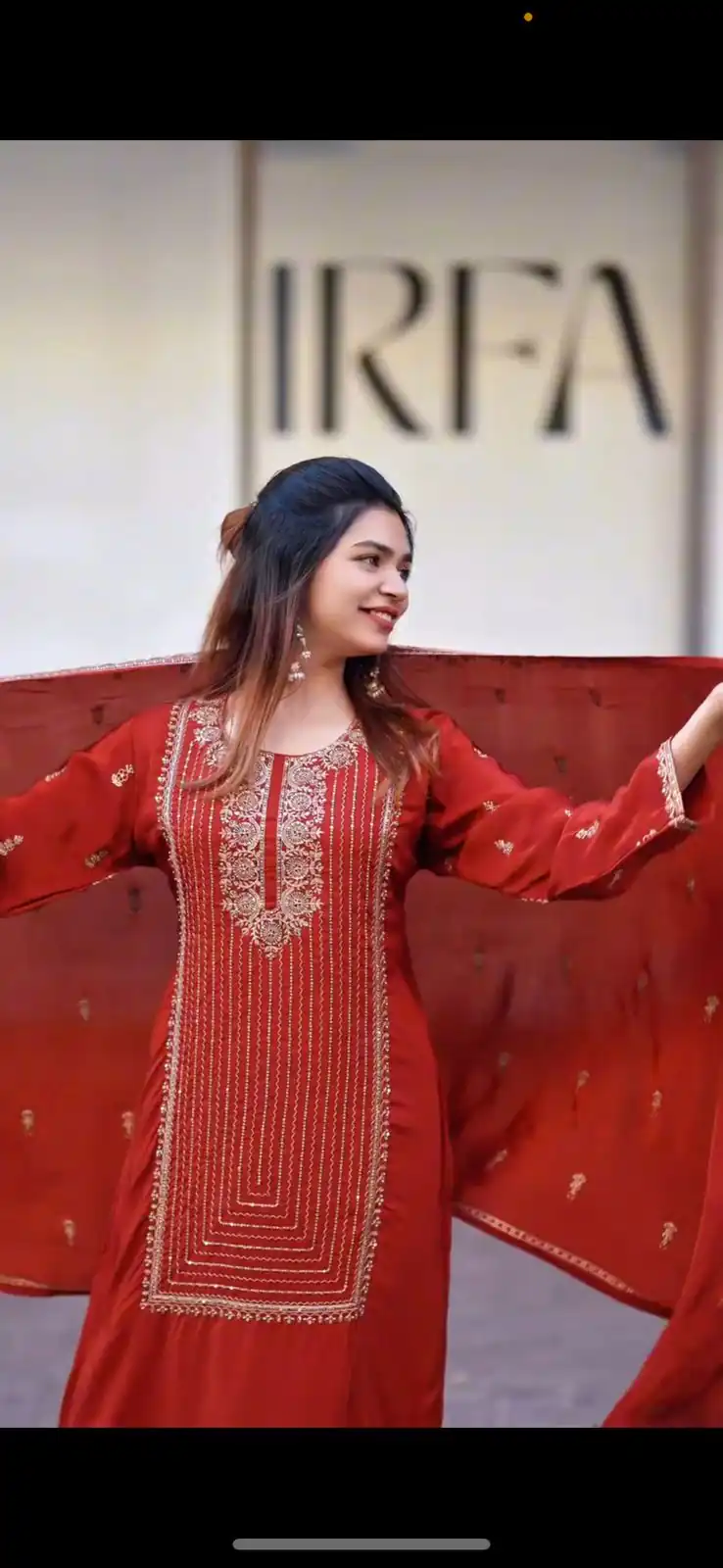 Red Georgette With Embroidery Work Salwar Suit | Jump Suits, Salwar suit, Casual Suits, Creative suits, Designer Suits, Palazzo Suits, Party Wear Suits, Patiala Suits, Straight Suits