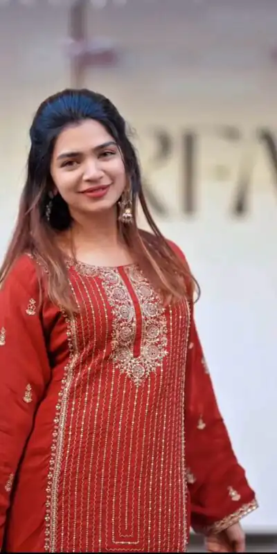 Red Georgette With Embroidery Work Salwar Suit | Jump Suits, Salwar suit, Casual Suits, Creative suits, Designer Suits, Palazzo Suits, Party Wear Suits, Patiala Suits, Straight Suits