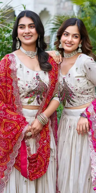 Red Pure Tissue Silk Embroidery Work Lehenga Choli | Lehenga, Bollywood Lehenga, Creative Lehenga, Designer Lehenga, Embroidered Lehenga, Party Wear Lehenga