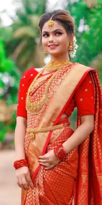 Red Soft Lichi Silk Lace Border Work Saree | Sarees, Bollywood Sarees, Creative Sarees, Designer Sarees, Embroidered Sarees, Ethnic Saree, Modern Digital sarees, Party Wear Sarees