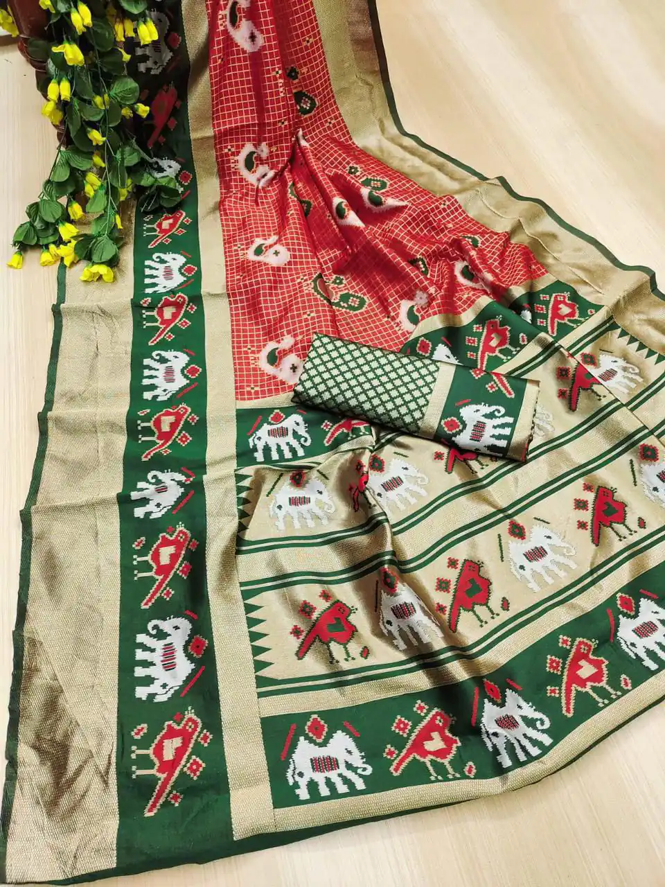 Red Soft Lichi Silk Lace Work Saree | Sarees, Bollywood Sarees, Creative Sarees, Designer Sarees, Embroidered Sarees, Ethnic Saree, Modern Digital sarees, Party Wear Sarees