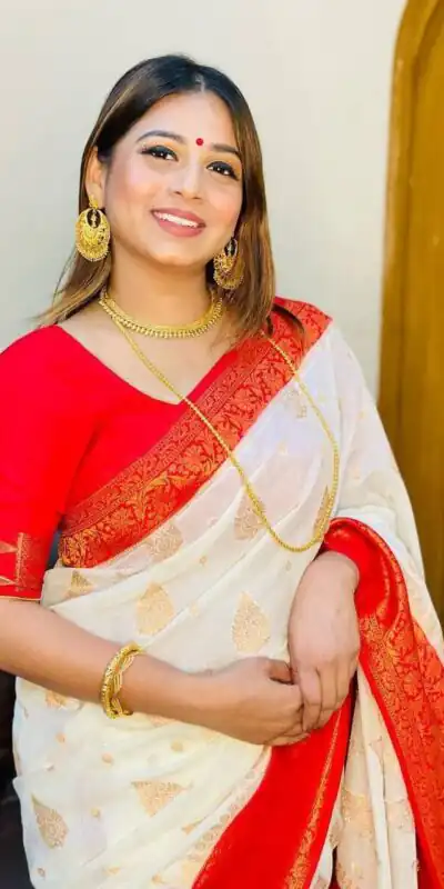 Red Soft Lichi Silk Rich Pallu Saree | Sarees, Bollywood Sarees, Creative Sarees, Designer Sarees, Embroidered Sarees, Ethnic Saree, Modern Digital sarees, Party Wear Sarees
