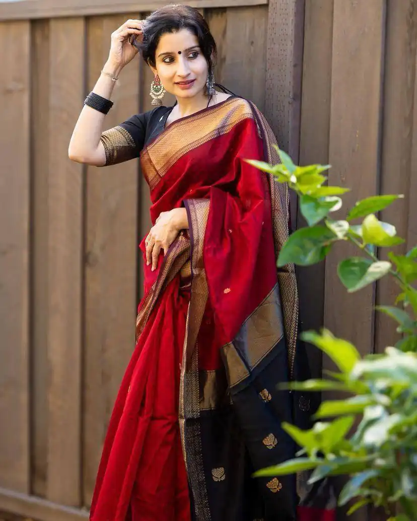 Red Soft Lilan Slab Weaving Work Saree | Sarees, Bollywood Sarees, Creative Sarees, Designer Sarees, Embroidered Sarees, Ethnic Saree, Modern Digital sarees, Party Wear Sarees