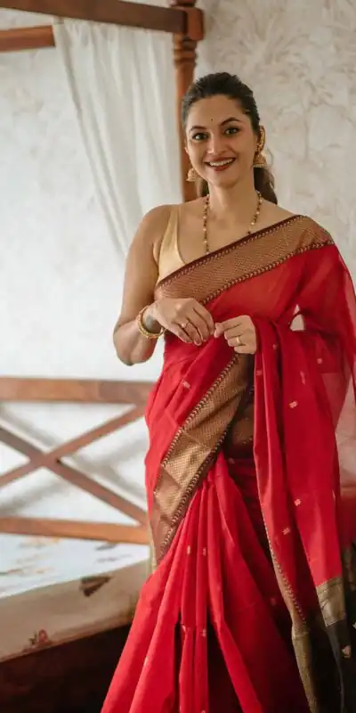 Red Soft Lilan Slab Weaving Work Saree | Sarees, Bollywood Sarees, Creative Sarees, Designer Sarees, Embroidered Sarees, Ethnic Saree, Modern Digital sarees, Party Wear Sarees