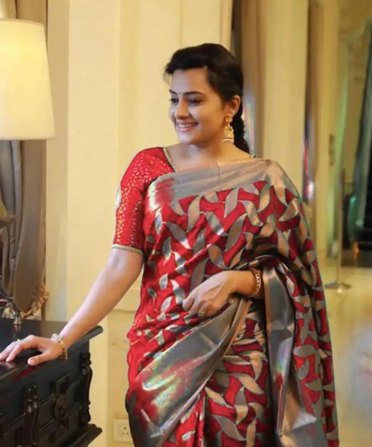 Red Soft Litchi Silk All Over Weaving Saree | Sarees, Bollywood Sarees, Creative Sarees, Designer Sarees, Embroidered Sarees, Ethnic Saree, Modern Digital sarees, Party Wear Sarees