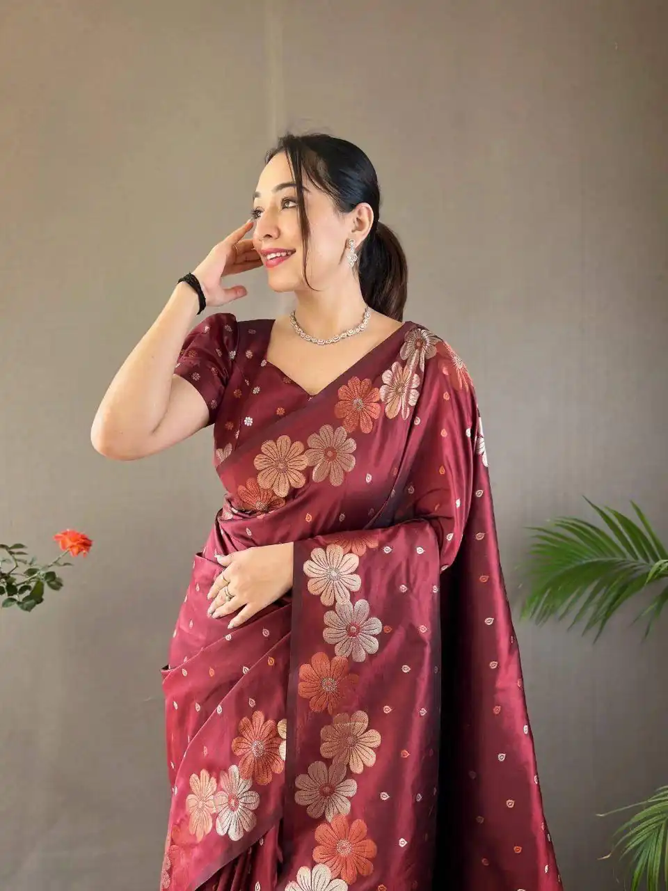Red Soft Litchi Silk Kubera Pattu Saree | Sarees, Bollywood Sarees, Creative Sarees, Designer Sarees, Embroidered Sarees, Ethnic Saree, Modern Digital sarees, Party Wear Sarees