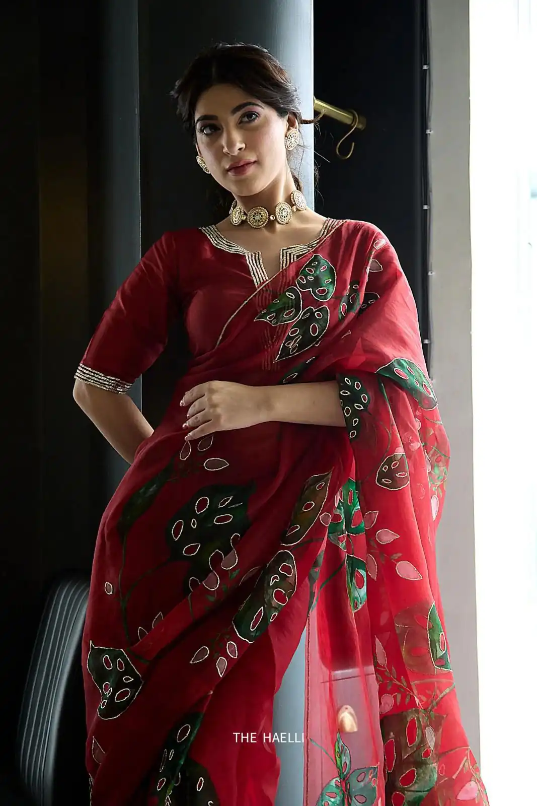 Red Soft Organza Zardosi Pitha Work Saree | Sarees, Bollywood Sarees, Creative Sarees, Designer Sarees, Embroidered Sarees, Ethnic Saree, Modern Digital sarees, Party Wear Sarees