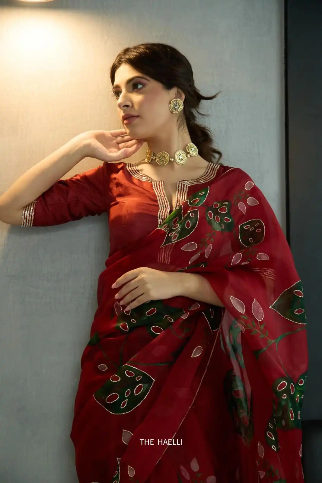 Red Soft Organza Zardosi Pitha Work Saree | Sarees, Bollywood Sarees, Creative Sarees, Designer Sarees, Embroidered Sarees, Ethnic Saree, Modern Digital sarees, Party Wear Sarees