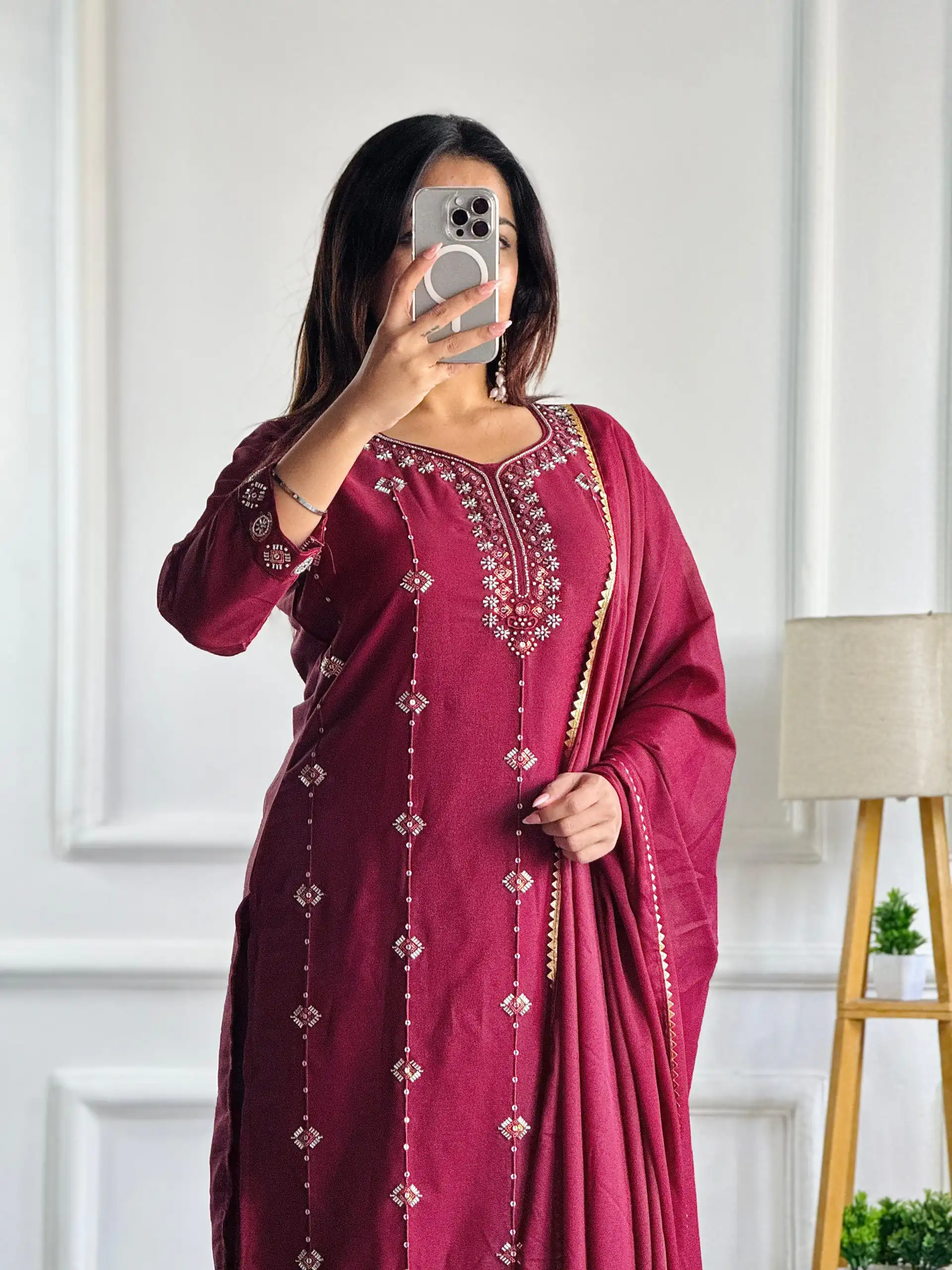 Red Star Georgette Embroidery Moti Work Salwar Suit | Jump Suits, Salwar suit, Casual Suits, Creative suits, Designer Suits, Palazzo Suits, Party Wear Suits, Patiala Suits, Straight Suits