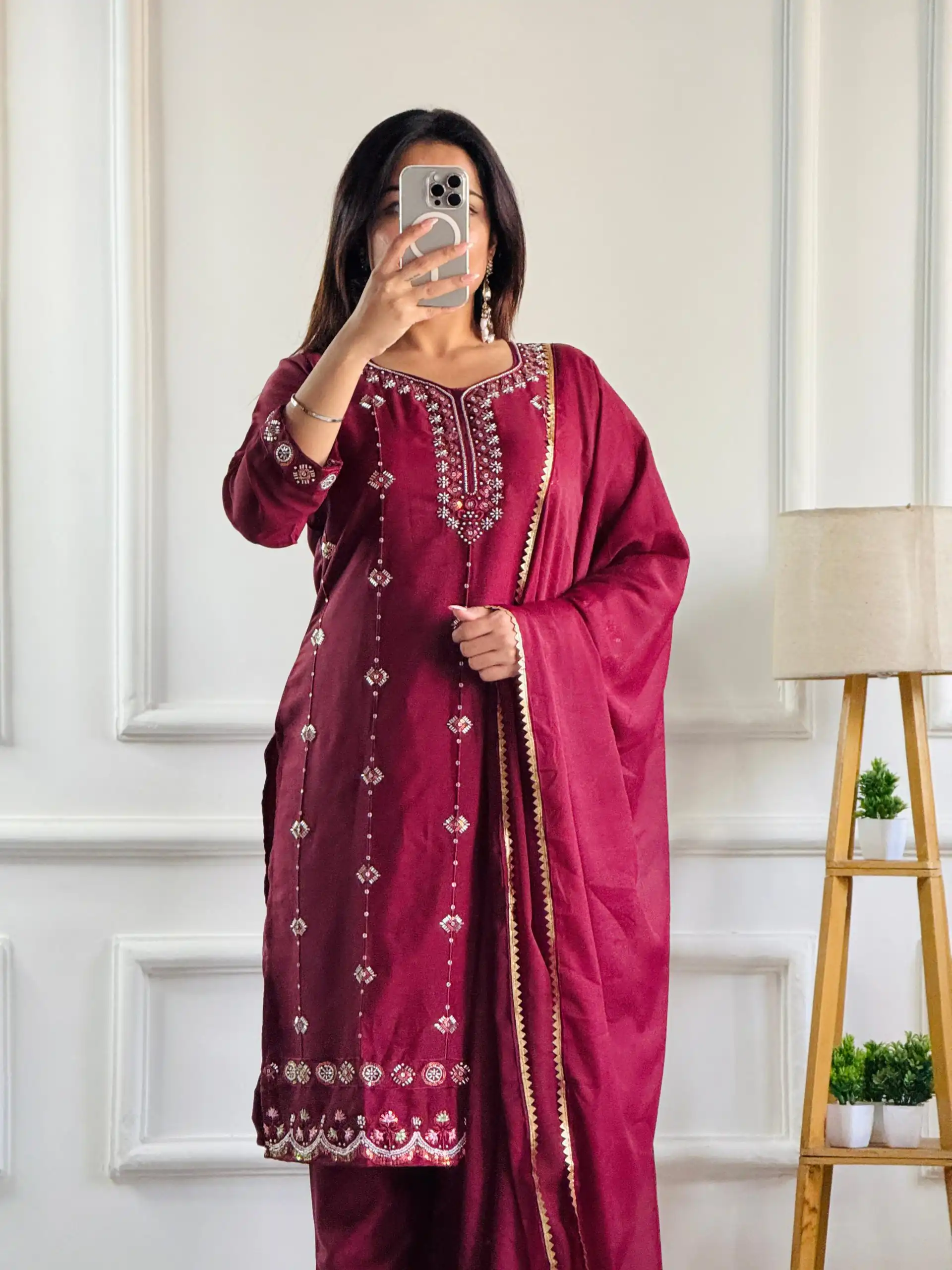 Red Star Georgette Embroidery Moti Work Salwar Suit | Jump Suits, Salwar suit, Casual Suits, Creative suits, Designer Suits, Palazzo Suits, Party Wear Suits, Patiala Suits, Straight Suits