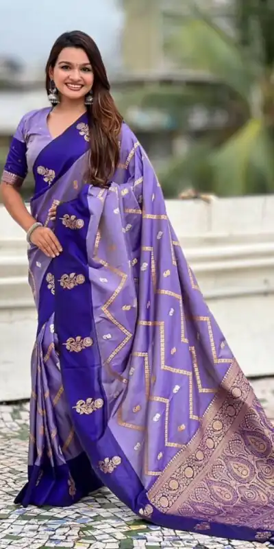 Royal Blue Banarasi Silk Weaving Zari Work Saree | Sarees, Bollywood Sarees, Creative Sarees, Designer Sarees, Embroidered Sarees, Ethnic Saree, Modern Digital sarees, Party Wear Sarees