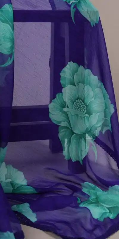 Royal Blue Chiffon With Lace Work Saree | Sarees, Bollywood Sarees, Creative Sarees, Designer Sarees, Embroidered Sarees, Ethnic Saree, Modern Digital sarees, Party Wear Sarees