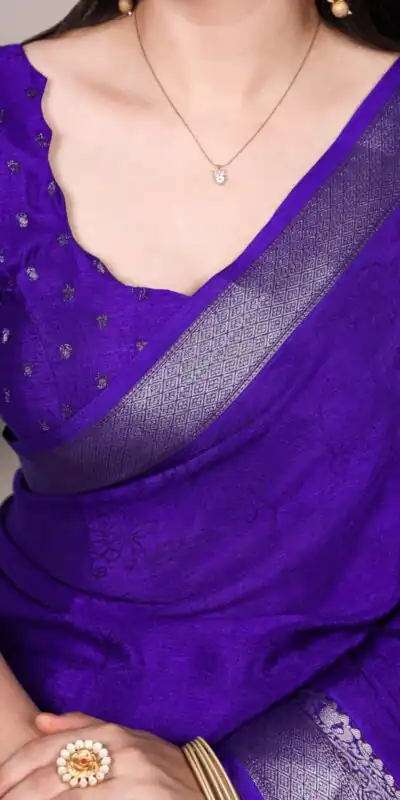 Royal Blue Chinon Zari Weaving Work Saree | Sarees, Bollywood Sarees, Creative Sarees, Designer Sarees, Embroidered Sarees, Ethnic Saree, Modern Digital sarees, Party Wear Sarees