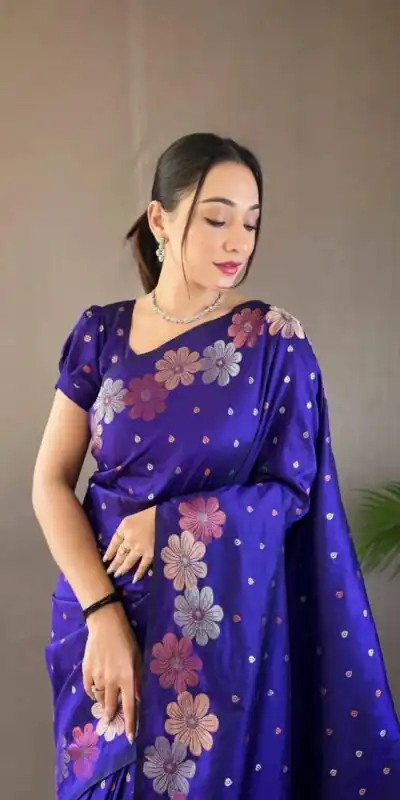 Royal Blue Soft Litchi Silk Kubera Pattu Saree | Sarees, Bollywood Sarees, Creative Sarees, Designer Sarees, Embroidered Sarees, Ethnic Saree, Modern Digital sarees, Party Wear Sarees