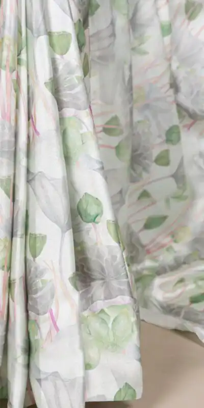 Sea Green Satin Silk Printed Saree | Sarees, Bollywood Sarees, Creative Sarees, Designer Sarees, Embroidered Sarees, Ethnic Saree, Modern Digital sarees, Party Wear Sarees