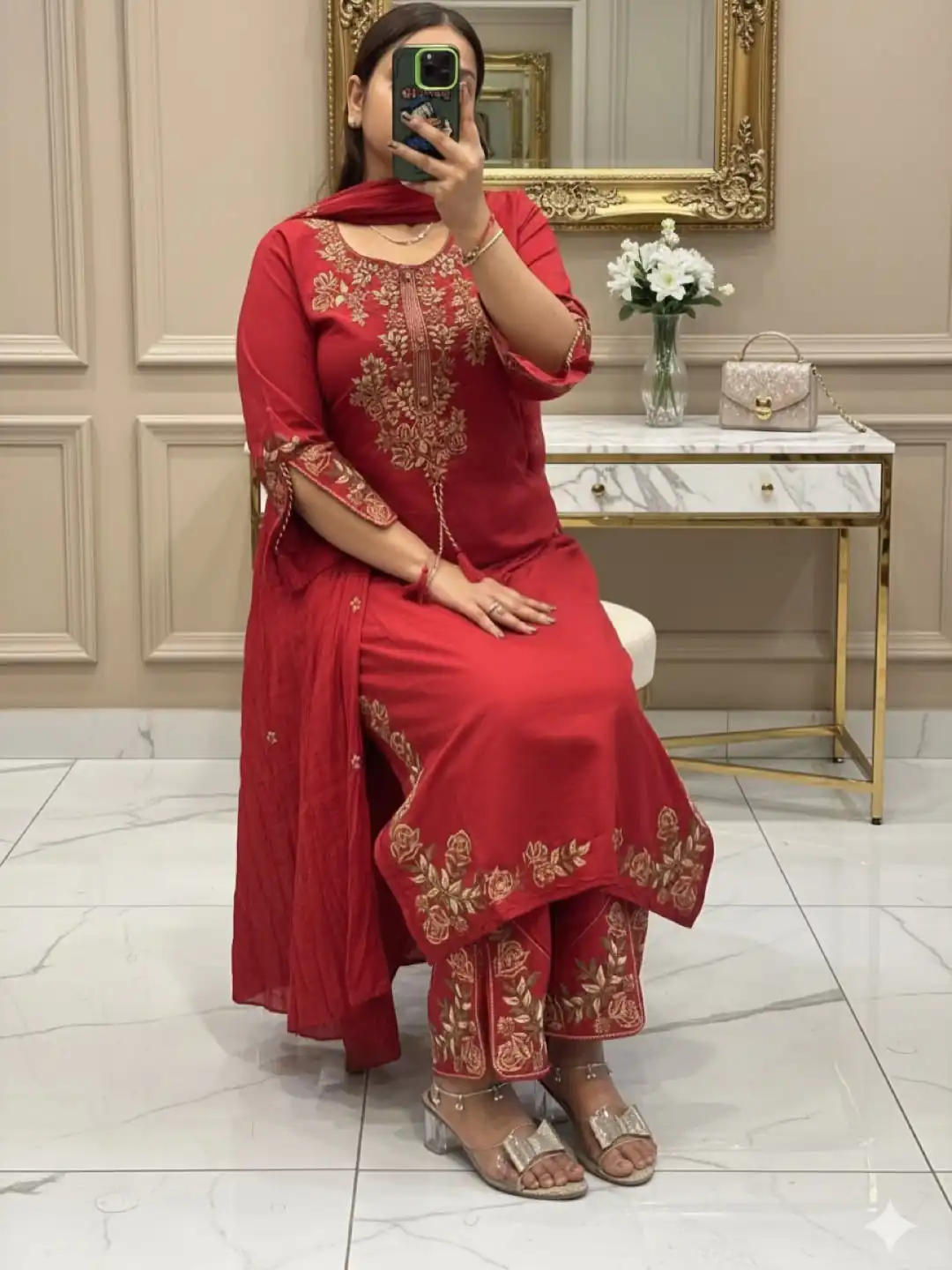 BE 473 Red Color Roman Silk Salwar Suit with Embroidery Work. Available at ₹1999 only. Delivery 4-6 Working Days. Shop now. | Jump Suits, Salwar suit, Casual Suits, Creative suits, Designer Suits, Palazzo Suits, Party Wear Suits, Patiala Suits, Straight Suits