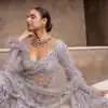 Silver Nylon Net Malty & Sequence Saree | Sarees, Bollywood Sarees, Creative Sarees, Designer Sarees, Embroidered Sarees, Ethnic Saree, Modern Digital sarees, Party Wear Sarees