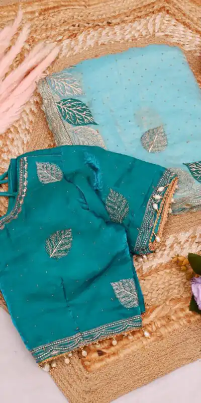 Sky Blue Soft Fandy Silk Embroidery Lace Work Saree | Sarees, Bollywood Sarees, Creative Sarees, Designer Sarees, Embroidered Sarees, Ethnic Saree, Modern Digital sarees, Party Wear Sarees