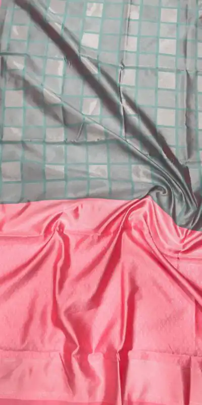 Sky Blue Soft Lichi Silk All Over Saree | Sarees, Bollywood Sarees, Creative Sarees, Designer Sarees, Embroidered Sarees, Ethnic Saree, Modern Digital sarees, Party Wear Sarees