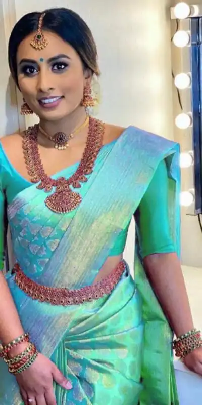 Sky Blue Soft Lichi Silk Rich Pallu Lace Work Border Saree | Sarees, Bollywood Sarees, Creative Sarees, Designer Sarees, Embroidered Sarees, Ethnic Saree, Modern Digital sarees, Party Wear Sarees