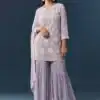 FC 727 Lavender Chiffon Georgette Salwar Suit. Perfect for Wedding, Party, Baby Shower, Pooja, Temple Visit – Grab it for ₹2599. Delivery 4-6 Work | Jump Suits, Salwar suit, Casual Suits, Creative suits, Designer Suits, Palazzo Suits, Party Wear Suits, Patiala Suits, Straight Suits