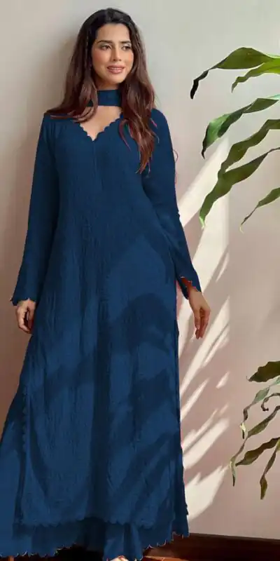 Teal Georgette Thread Embroidery Salwar Suit | Salwar suit, Casual Suits, Creative suits, Designer Suits, Palazzo Suits, Party Wear Suits, Patiala Suits, Straight Suits