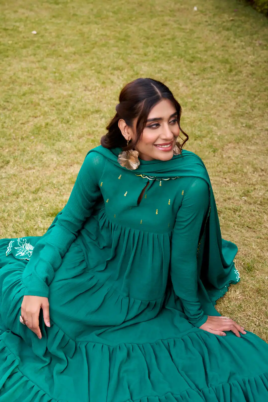 Teal Marbel Foil Work Salwar Suit | Jump Suits, Salwar suit, Casual Suits, Creative suits, Designer Suits, Palazzo Suits, Party Wear Suits, Patiala Suits, Straight Suits