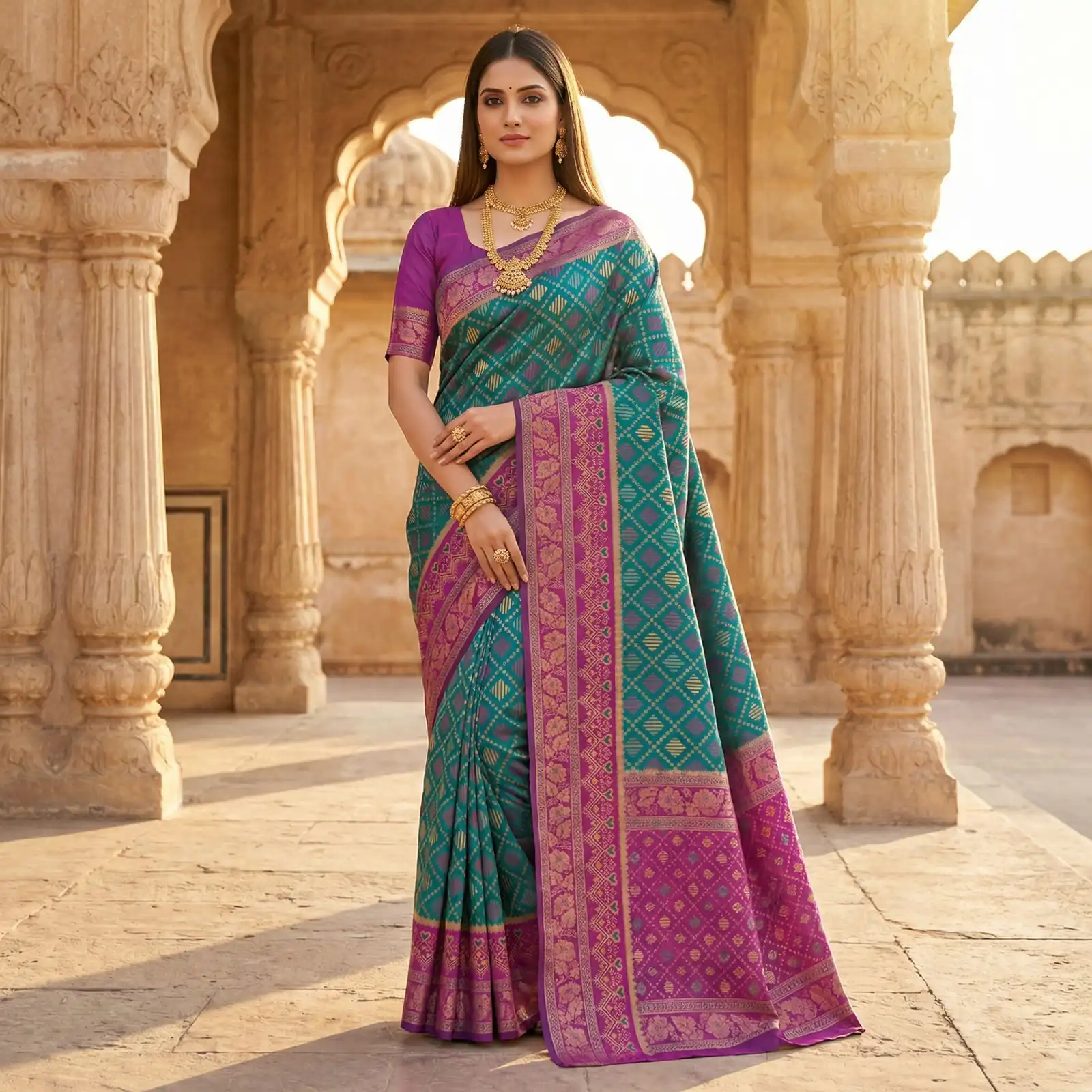 Teal Pochampalli Lace Zari Work Saree | Sarees, Bollywood Sarees, Creative Sarees, Designer Sarees, Embroidered Sarees, Ethnic Saree, Modern Digital sarees, Party Wear Sarees