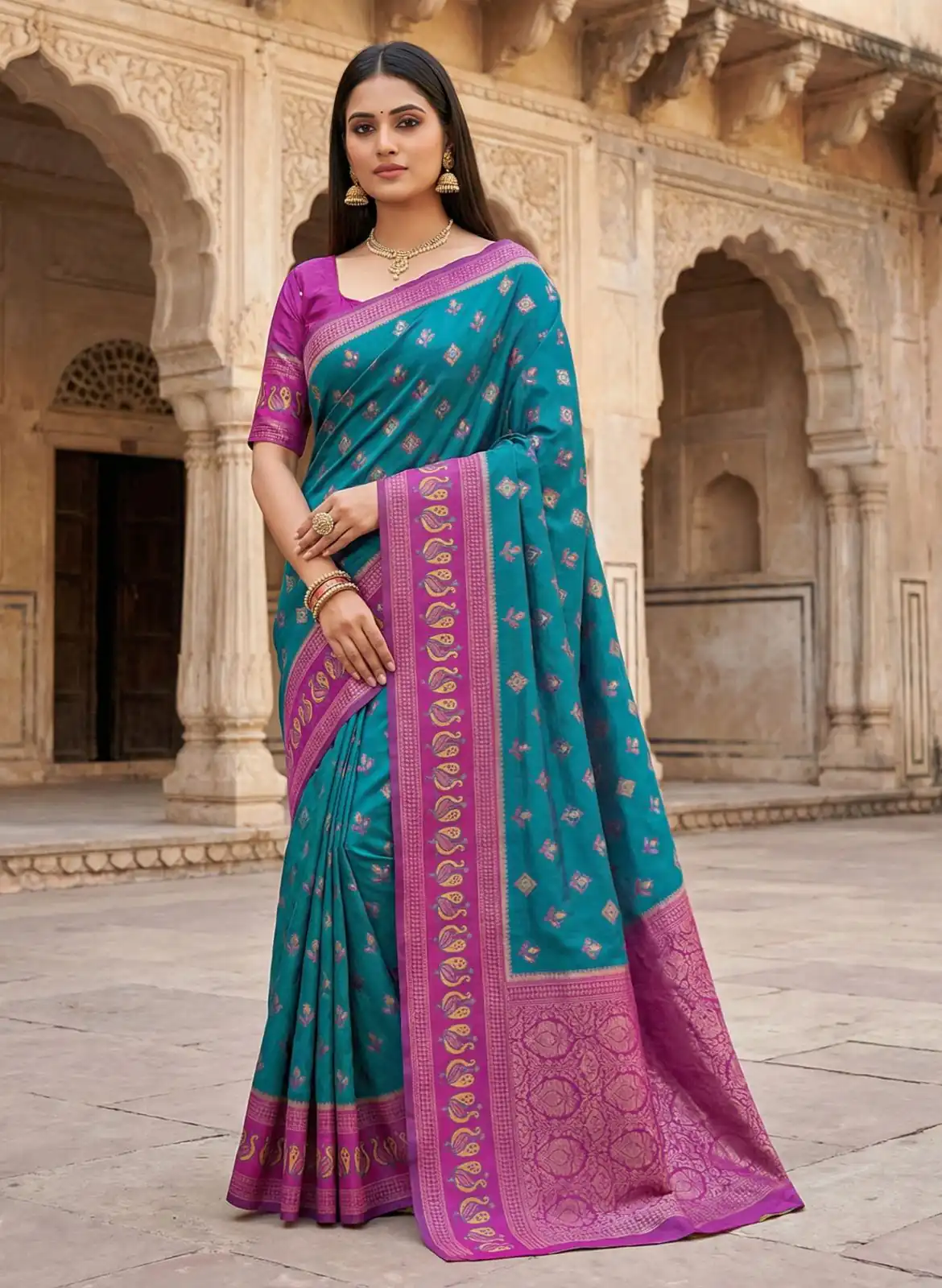 Teal Pochampalli Silk Lace Zari Work Saree | Sarees, Bollywood Sarees, Creative Sarees, Designer Sarees, Embroidered Sarees, Ethnic Saree, Modern Digital sarees, Party Wear Sarees