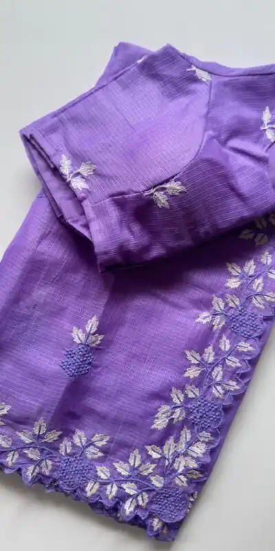 Violet Kota Doriya Thread Work Saree | Sarees, Bollywood Sarees, Creative Sarees, Designer Sarees, Embroidered Sarees, Ethnic Saree, Modern Digital sarees, Party Wear Sarees