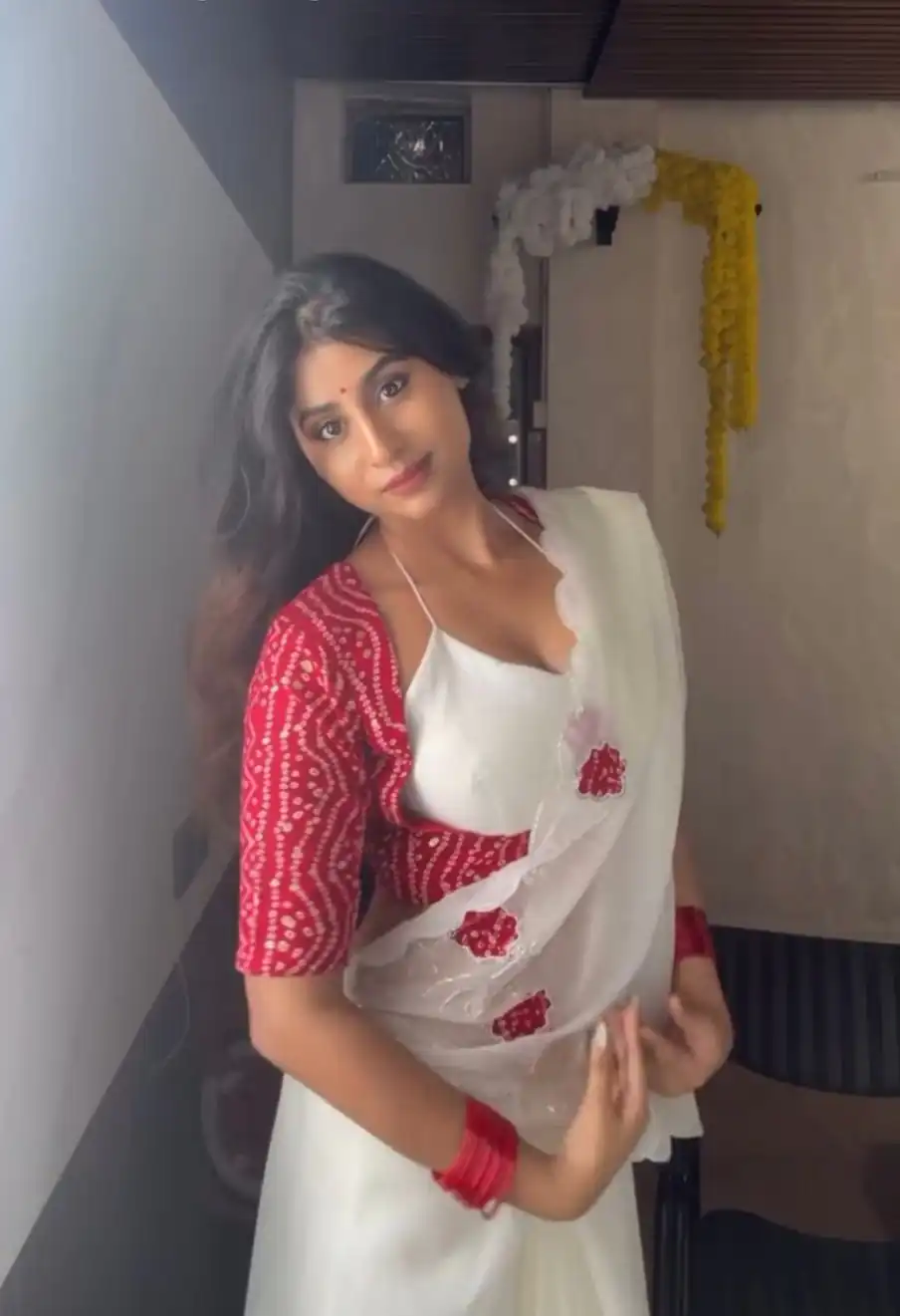 White Chiffon Crystal Hand Work Saree | Sarees, Bollywood Sarees, Creative Sarees, Designer Sarees, Embroidered Sarees, Ethnic Saree, Modern Digital sarees, Party Wear Sarees