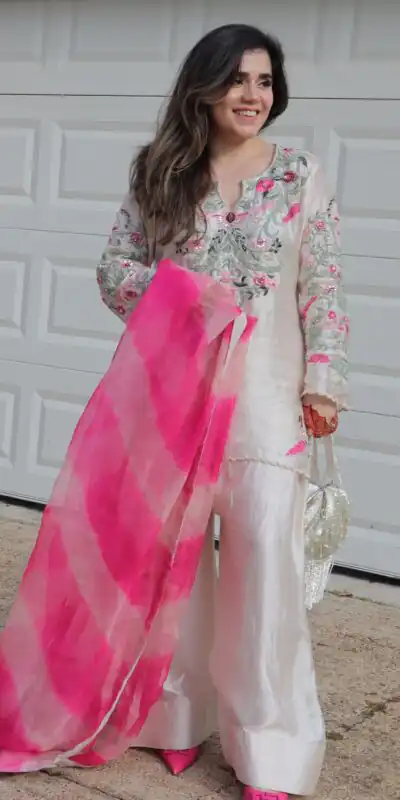 White Crap Silk Embroidery Digital Print Salwar Suit | Jump Suits, Salwar suit, Casual Suits, Creative suits, Designer Suits, Palazzo Suits, Party Wear Suits, Patiala Suits, Straight Suits