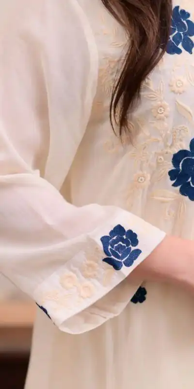 White Roman Silk Embroidery Salwar Suit | Jump Suits, Tops & Bottoms, Track Suits, Salwar suit, Casual Suits, Creative suits, Designer Suits, Palazzo Suits, Party Wear Suits, Patiala Suits, Straight Suits, Trendy Wear