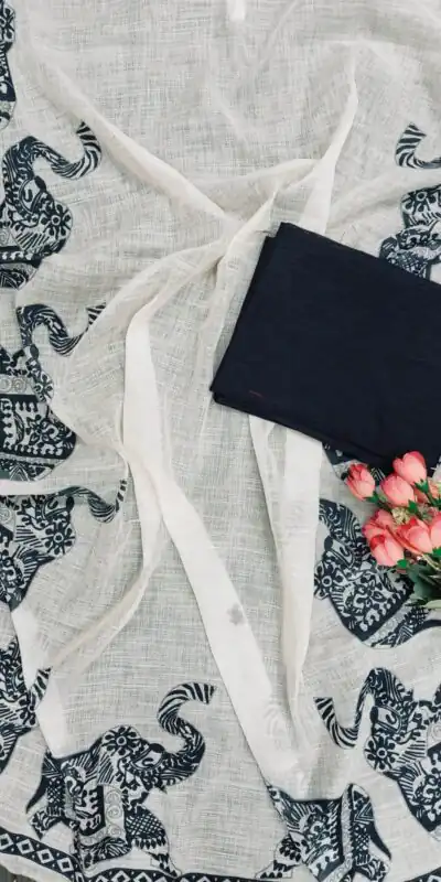 White Soft Cotton Digital Print Lace Work Saree | Sarees, Bollywood Sarees, Creative Sarees, Designer Sarees, Embroidered Sarees, Ethnic Saree, Modern Digital sarees, Party Wear Sarees