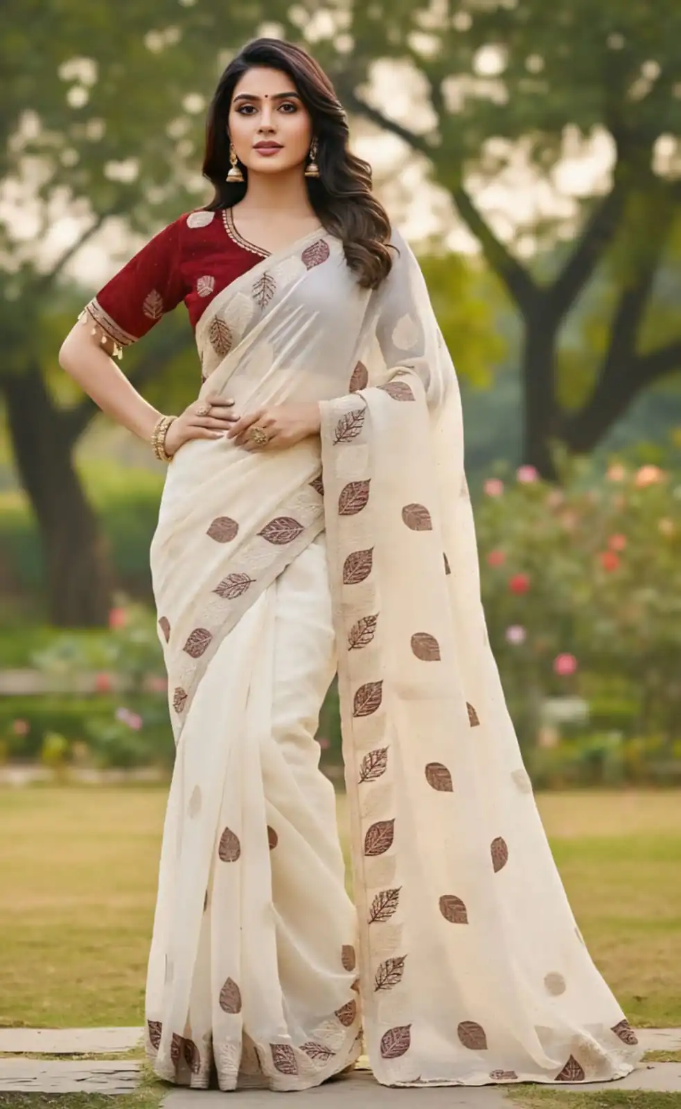 White Soft Fandy Silk Embroidery Lace Work Saree | Sarees, Bollywood Sarees, Creative Sarees, Designer Sarees, Embroidered Sarees, Ethnic Saree, Modern Digital sarees, Party Wear Sarees
