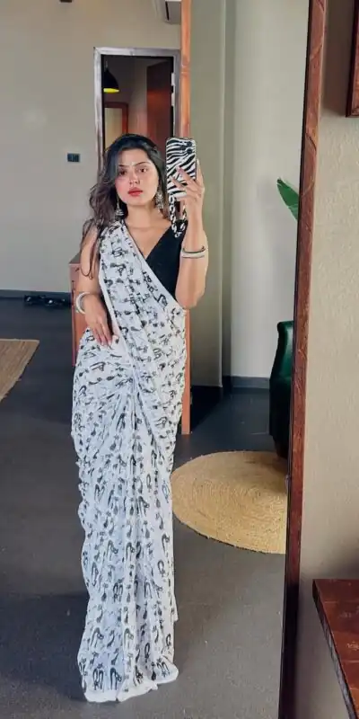 White Soft Linen Cotton Digital Print Lace Work Saree | Sarees, Bollywood Sarees, Creative Sarees, Designer Sarees, Embroidered Sarees, Ethnic Saree, Modern Digital sarees, Party Wear Sarees