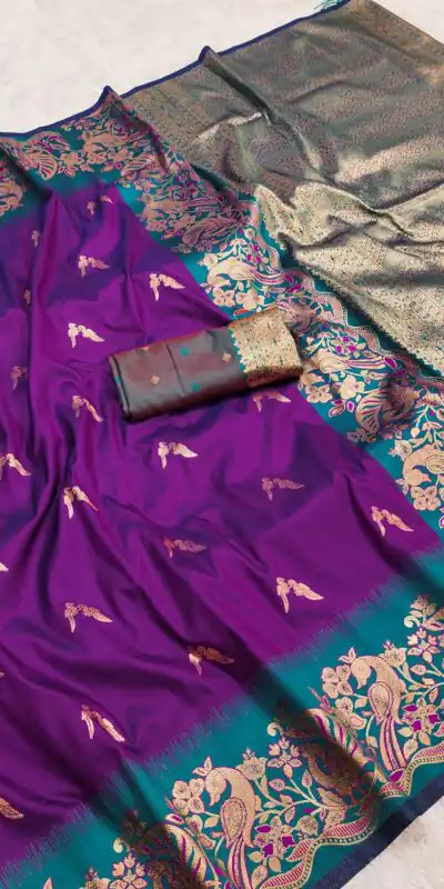 Wine Banarasi Silk Weaving Lace Zari Work Saree | Sarees, Bollywood Sarees, Creative Sarees, Designer Sarees, Embroidered Sarees, Ethnic Saree, Modern Digital sarees, Party Wear Sarees