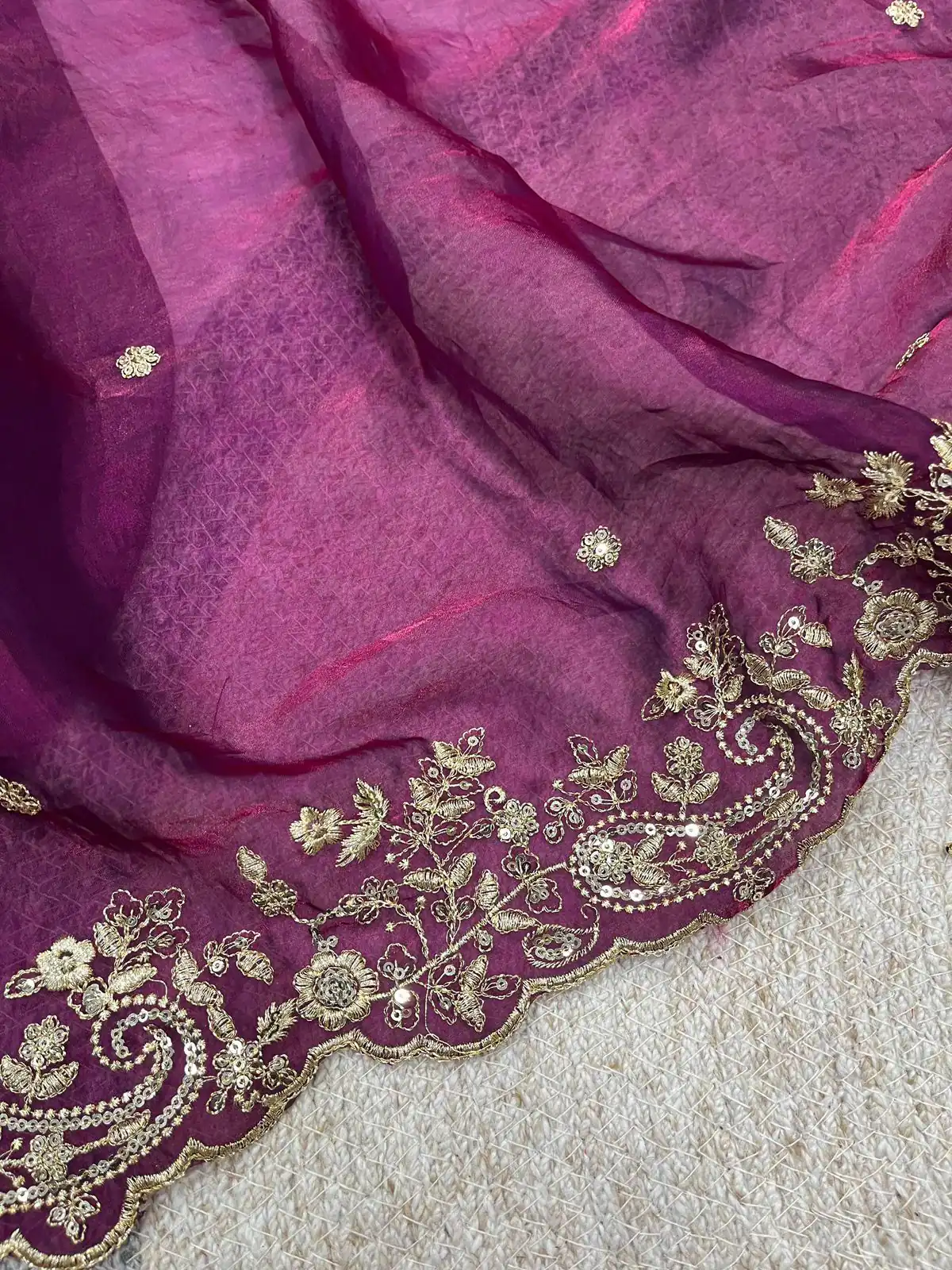Wine Fandy Satin Silk With Sequins Work Saree | Sarees, Bollywood Sarees, Creative Sarees, Designer Sarees, Embroidered Sarees, Ethnic Saree, Modern Digital sarees, Party Wear Sarees