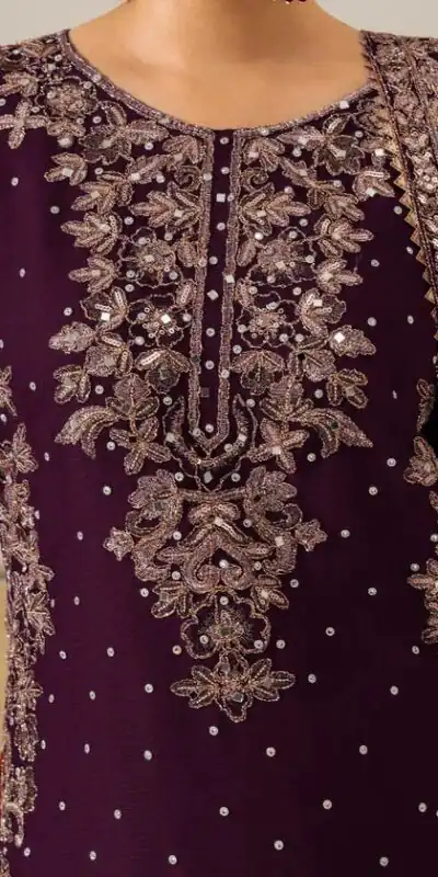 Wine Faux Georgette Lace Work Salwar Suit | Jump Suits, Salwar suit, Casual Suits, Creative suits, Designer Suits, Palazzo Suits, Party Wear Suits, Patiala Suits, Straight Suits